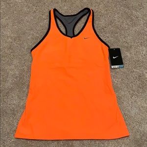 Nike Dri-Fit Orange Tank NWT Size Small